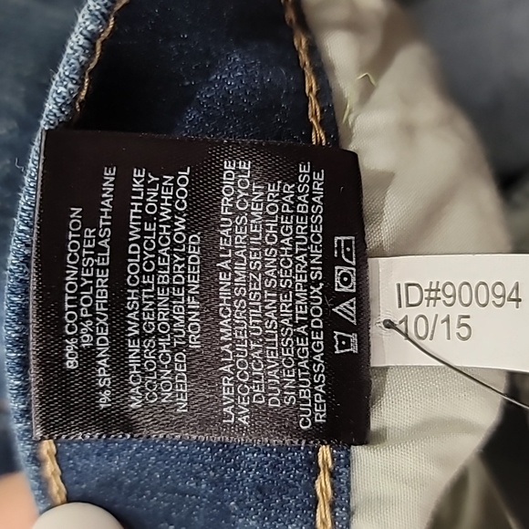 EXPRESS Skinny Midrise Dark Wash Jean Size 6 - Picture 6 of 6